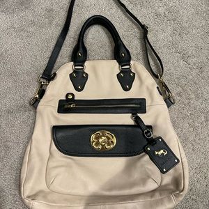 Emma Fox large leather bag